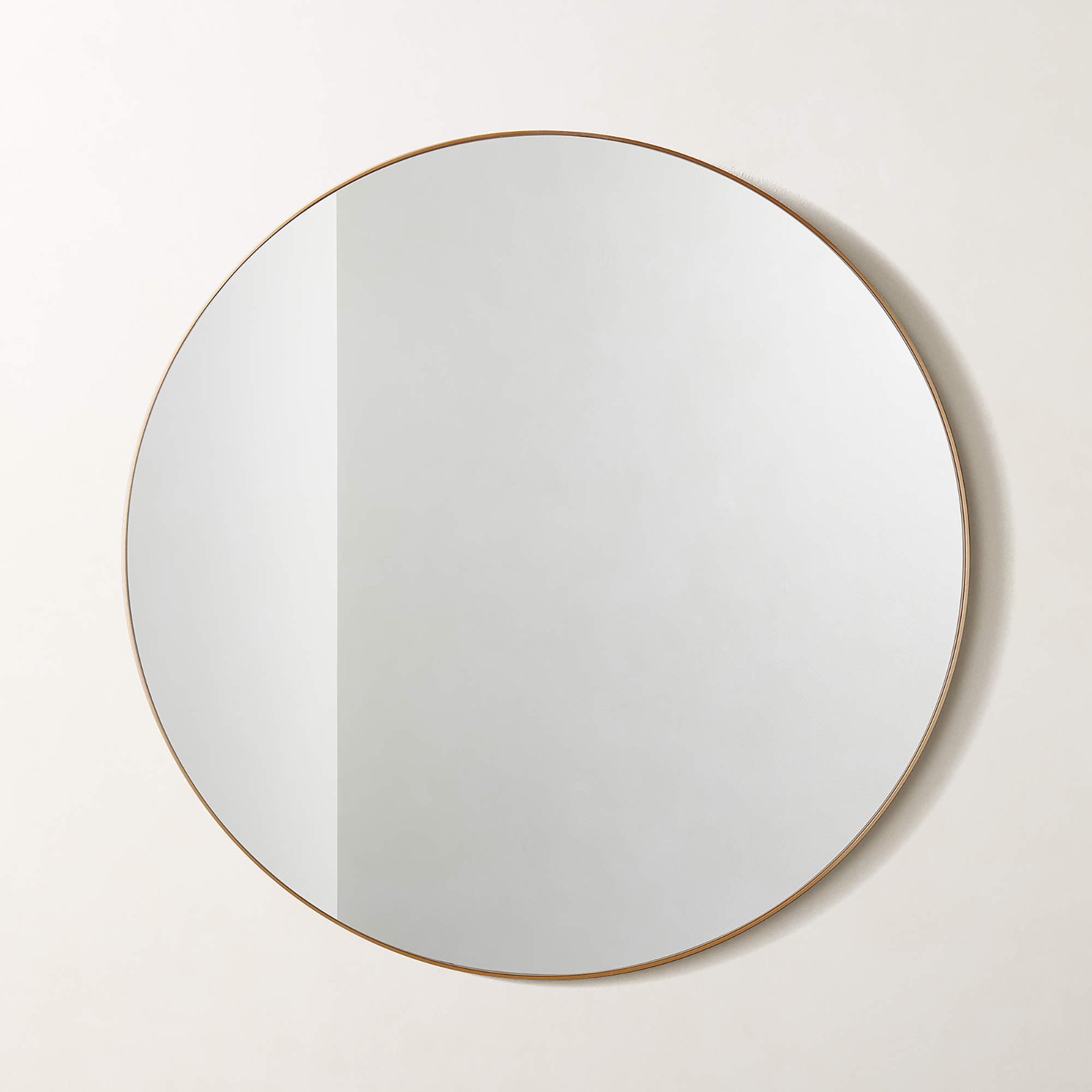 36" Infinity Round Mirror - Brass